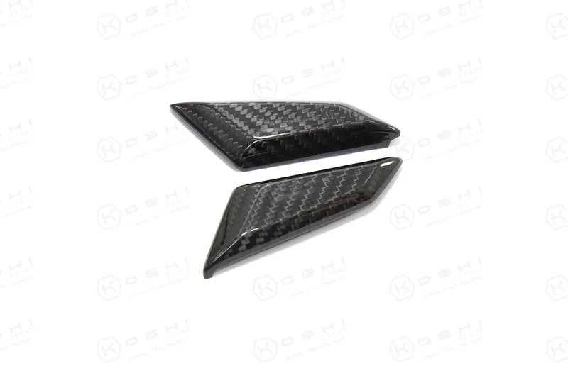 Ducati Panigale V4 S Mirror Block Off Plates Cover - Carbon Fibre - Koshi Group Store