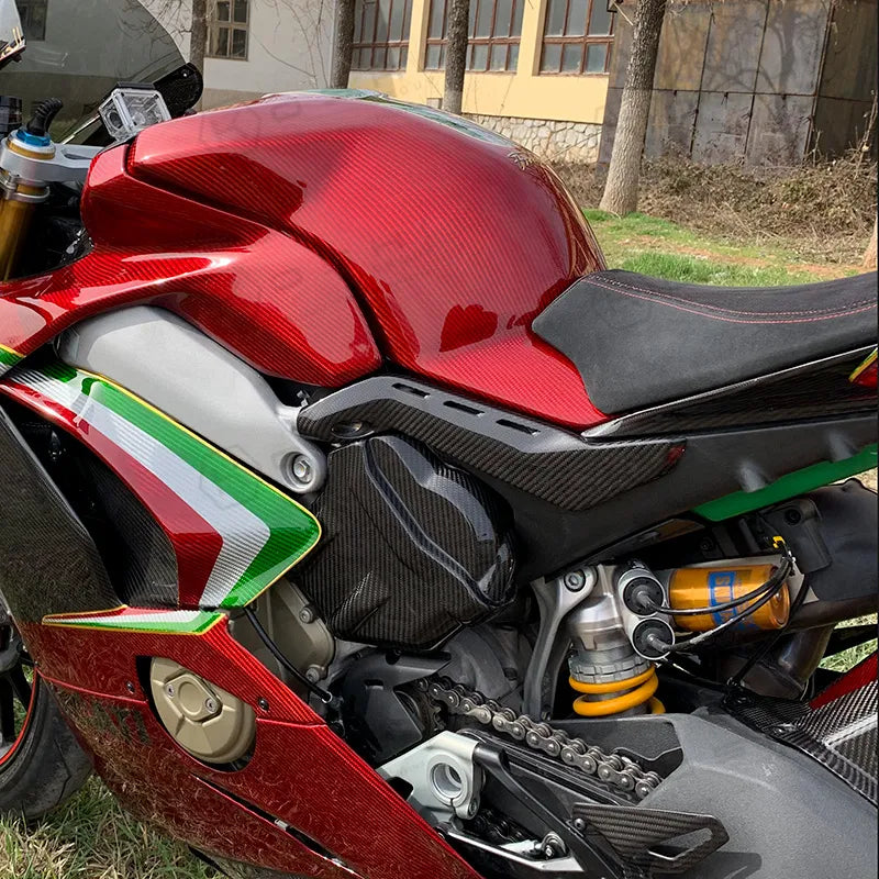 Ducati Panigale V4 S Subframe Protectors - Carbon Fibre - Koshi Group Store