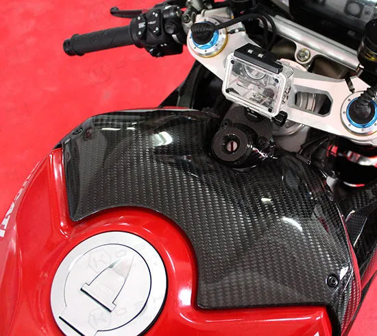 Ducati Panigale V4 S Upper Fuel Tank Cover - Carbon Fibre - Koshi Group Store