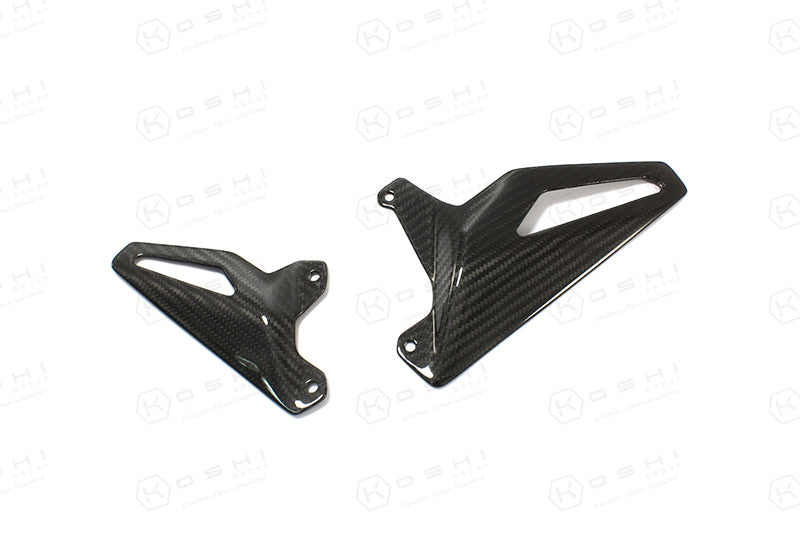 Ducati Panigale V4 S foot guards - Carbon Fibre