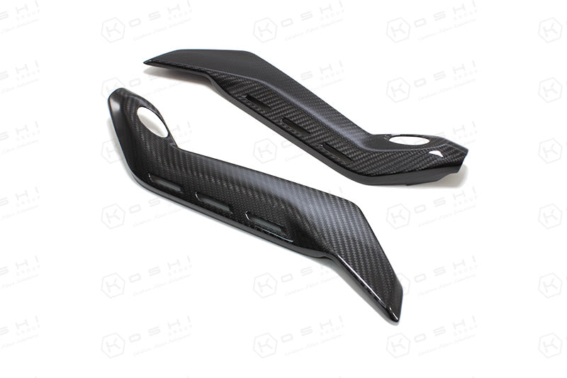 Ducati Panigale V4 S subframe protectors - Carbon Fibre