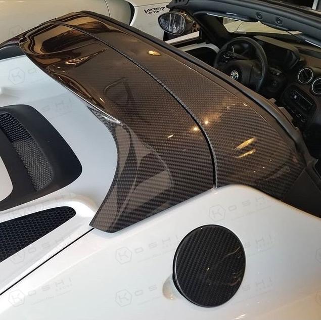 Alfa Romeo 4C Roll bar and Spoiler - Carbon Fibre - Koshi Group Store