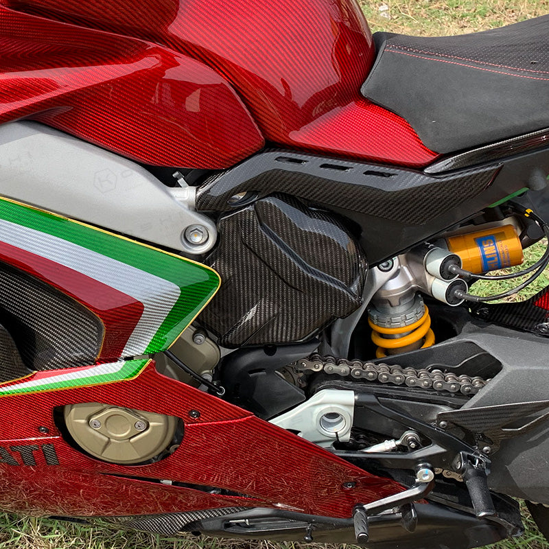 Ducati Panigale V4 S Cylinder Head Cover - Carbon Fibre