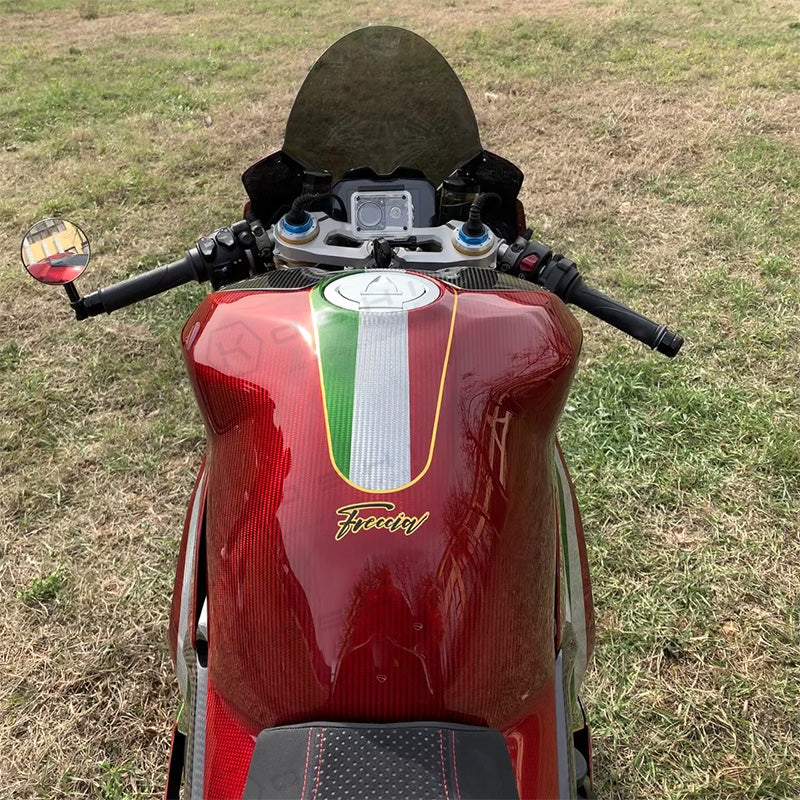 Ducati Panigale V4 S fuel tank cover - Carbon Fibre