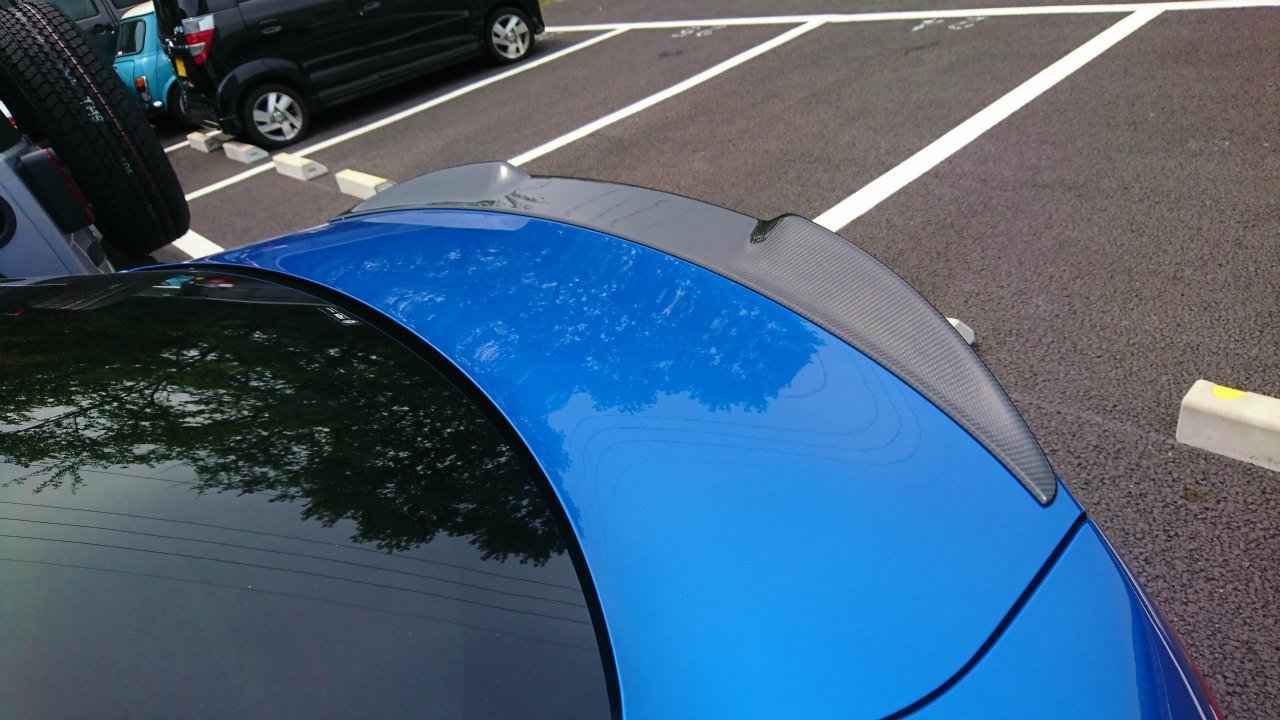 Alfa Romeo Giulia QV Rear Spoiler OEM Style - Carbon Fibre - Koshi Group Store