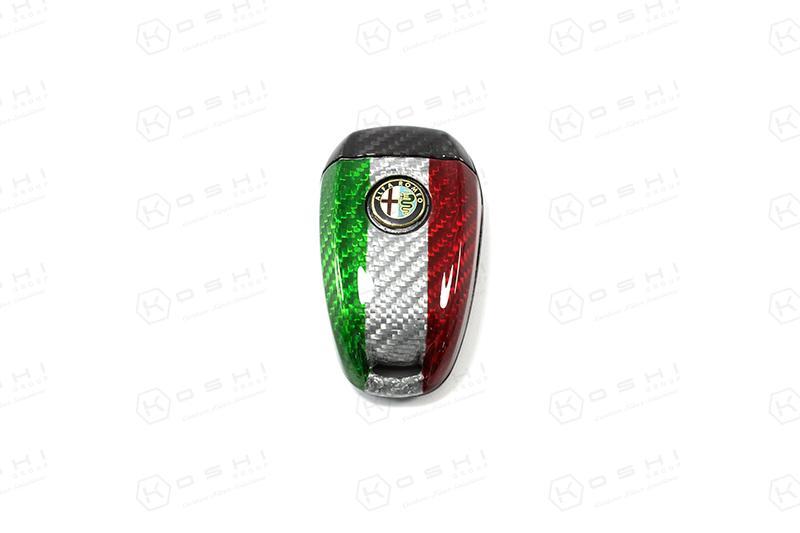 Alfa Romeo Giulia / Stelvio Key Cover Fob - Carbon Fibre - Koshi Group Store