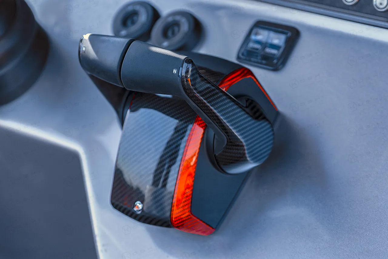 Mercury Next Gen DTS Multi-Engine Control Throttle Cover - Carbon Fibre - Koshi Group Store