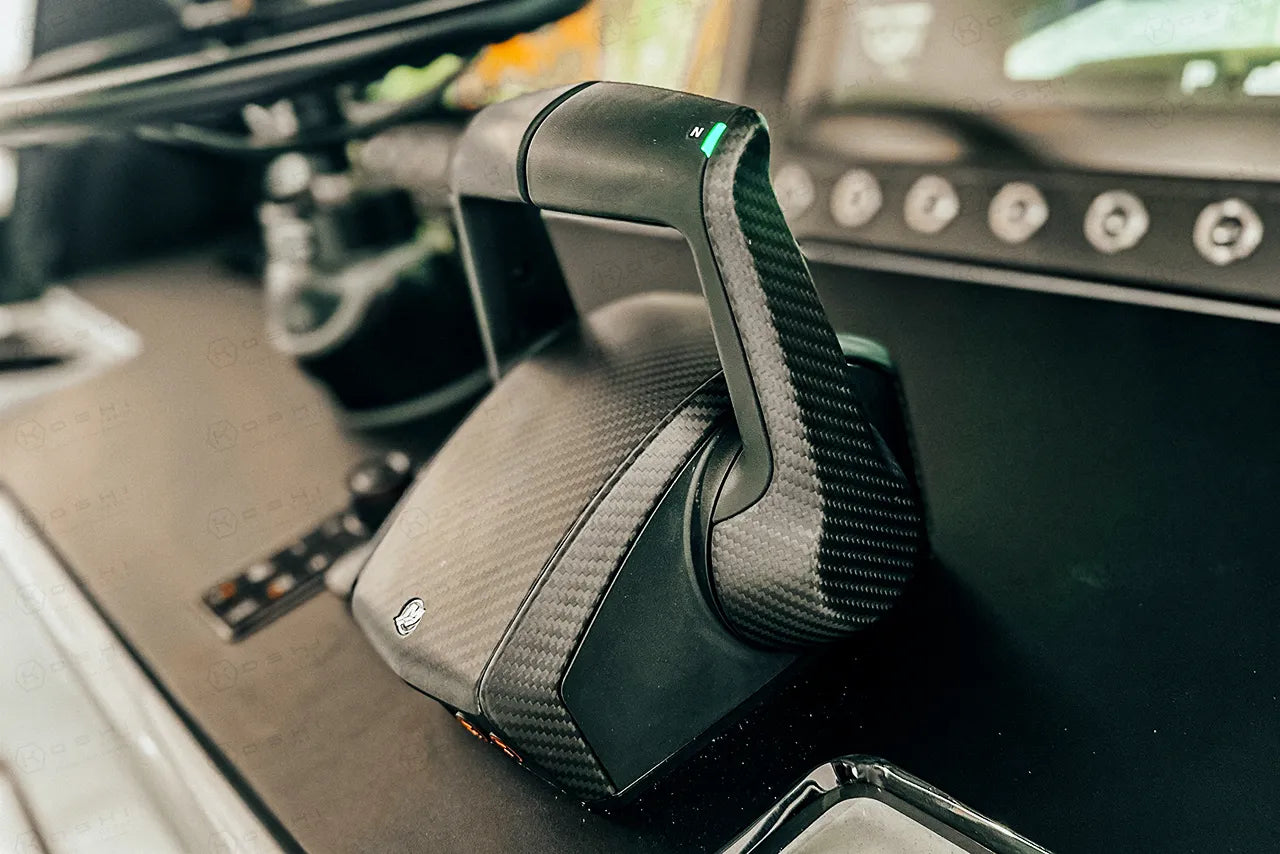 Mercury Next Gen DTS Multi-Engine Control Throttle Cover - Carbon Fibre - Koshi Group Store