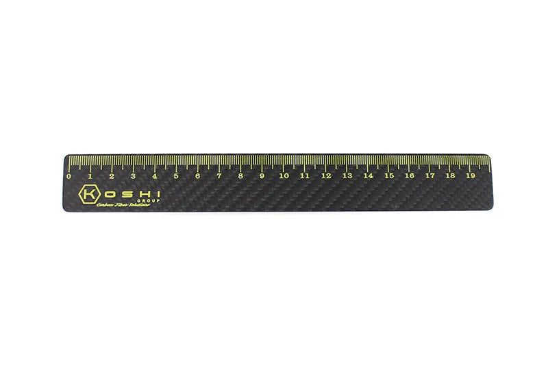 Ruler 20CM - Carbon Fibre - Koshi Group Store