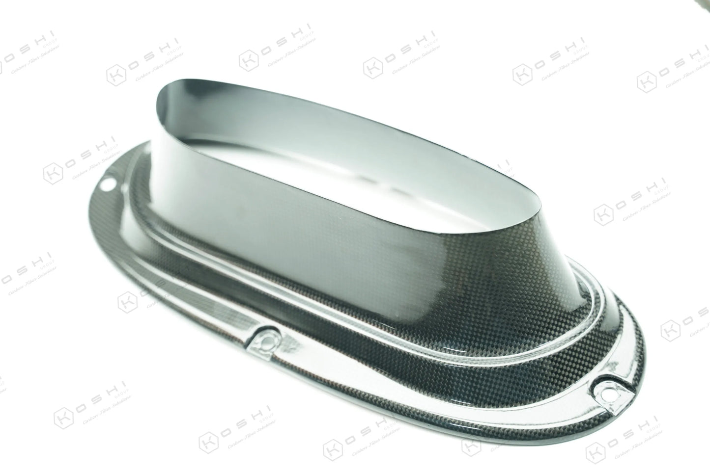 Ferrari F8 – Carbon Fibre Front S Duct - Carbon Fibre - TMC Motorsport