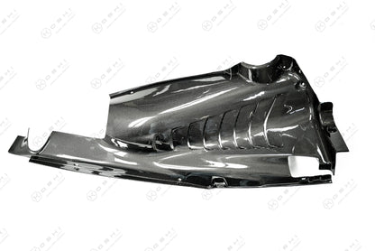 Ferrari F8 – Carbon Fiber Engine Covers Trim Set - Carbon Fibre - TMC Motorsport