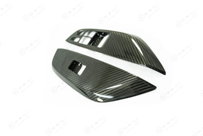 Toyota GR Yaris Window Switch Control Cover - Carbon Fibre - TMC Motorsport