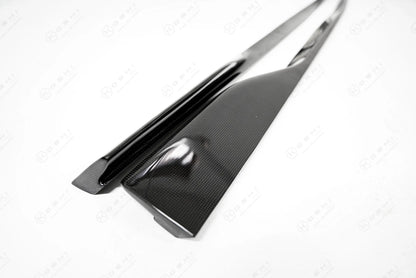 Ferrari F8 – Side Skirts - Carbon Fibre - TMC Motorsport