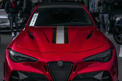 Alfa Romeo Giulia QV EXTREME Hood - Carbon Fibre - TMC Motorsport