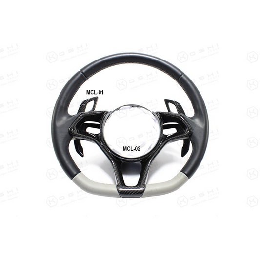 McLaren MP4-12C Steering Wheel Trim 2012-2015 - Carbon Fibre - TMC Motorsport