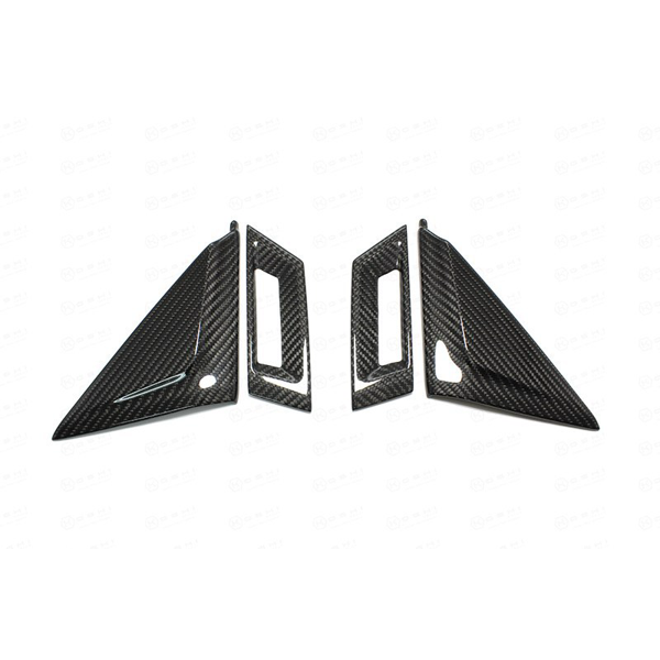 Maserati Ghibli Interior Door Triangle - Carbon Fibre - TMC Motorsport