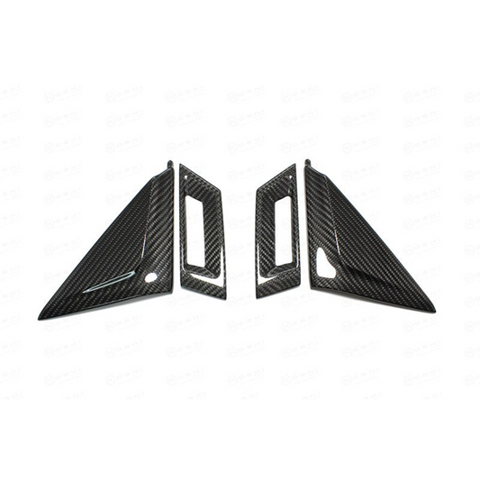 Maserati Ghibli Interior Door Triangle - Carbon Fibre - TMC Motorsport