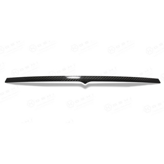 Maserati Ghibli Rear Trunk Deck Lid Chrome Part - Carbon Fibre - TMC Motorsport
