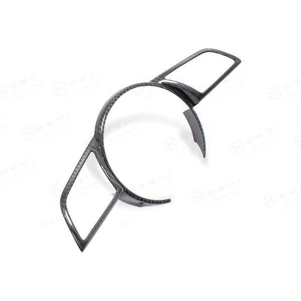 Audi RS3/RS4 Steering Wheel Trim (2017-2018) - Carbon Fibre - TMC Motorsport