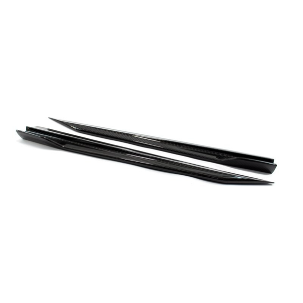 Mercedes Benz SLK R172 Front Shark Side Skirts - Carbon Fibre