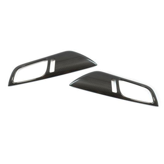 Mercedes Benz SLK R172 Internal Door Trim Handles - Carbon Fibre - TMC Motorsport