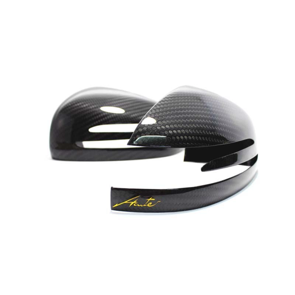 Mercedes Benz SLK R172 Mirror Caps Cover Acute - Carbon Fibre - Koshi Group Store