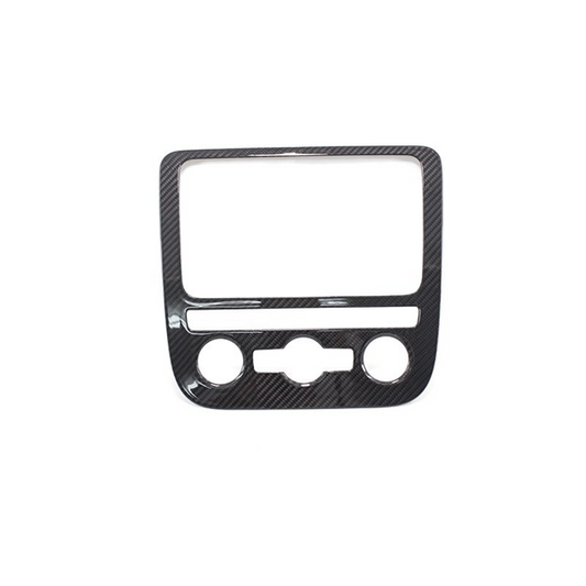 VW Golf MK5, Scirocco, EOS Center Switch Console Cover - Carbon Fibre - TMC Motorsport