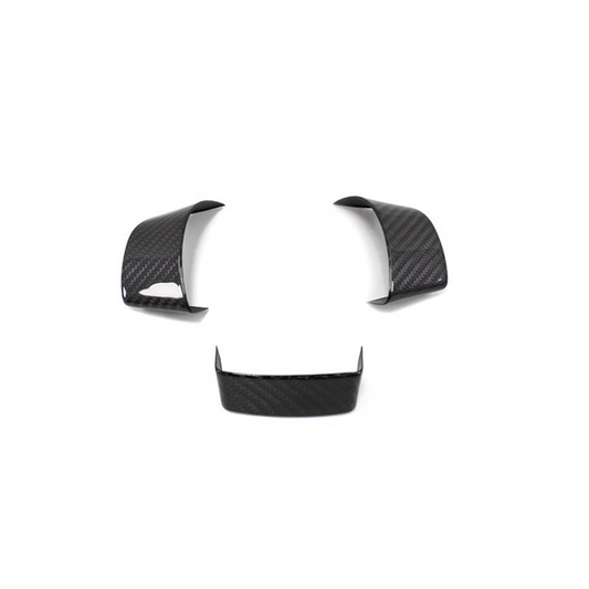 VW Golf MK5 Steering Wheel Trim Cover - Carbon Fibre - TMC Motorsport