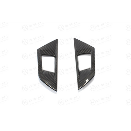 Jaguar F-Type Interior Doors Handle Cover - Carbon Fibre - TMC Motorsport