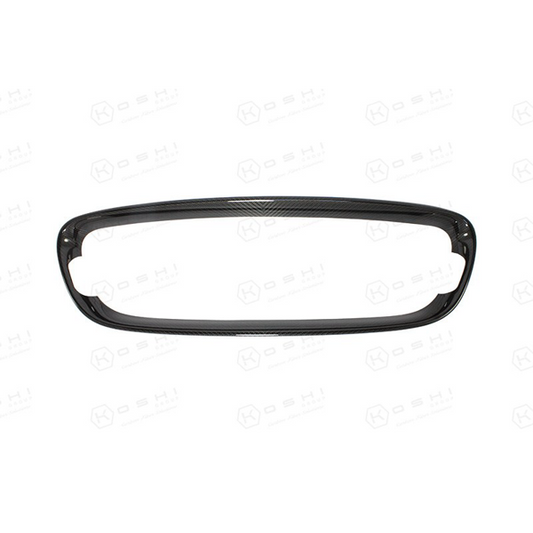 Jaguar F-Type Radiator Grille Surround Cover - Carbon Fibre - TMC Motorsport