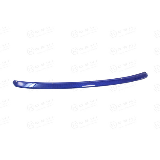 Jaguar F-Type Front Center Splitter Lip - Blue Carbon Fibre - Carbon Fibre - Koshi Group Store