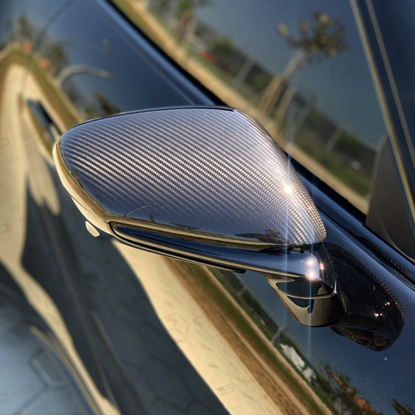 Porsche 992 Mirror Caps Cover - Carbon Fibre - TMC Motorsport