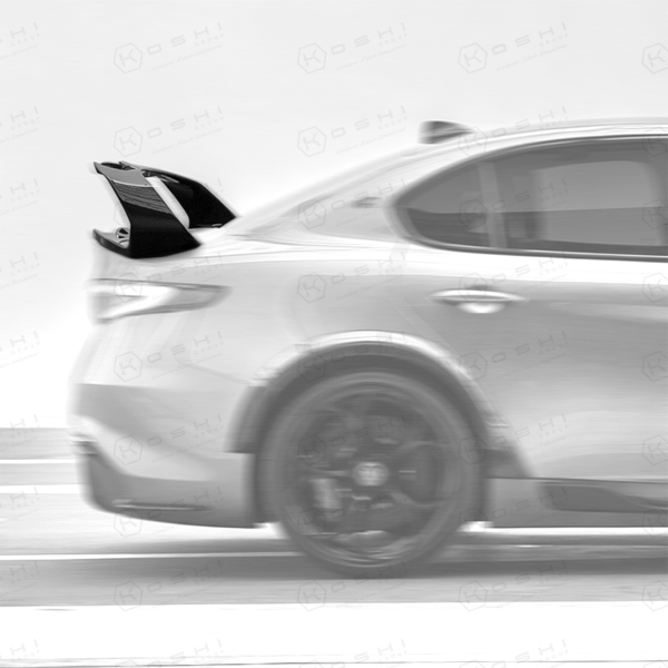 Alfa Romeo Giulia GTAm Carbon Fibre Spoiler - Carbon Fibre - TMC Motorsport