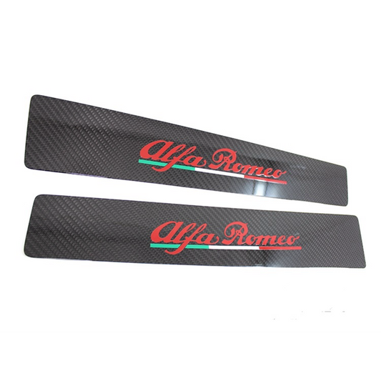 Alfa Romeo 4C Door Sills with Alfa Romeo Logo - Carbon Fibre - Koshi Group Store