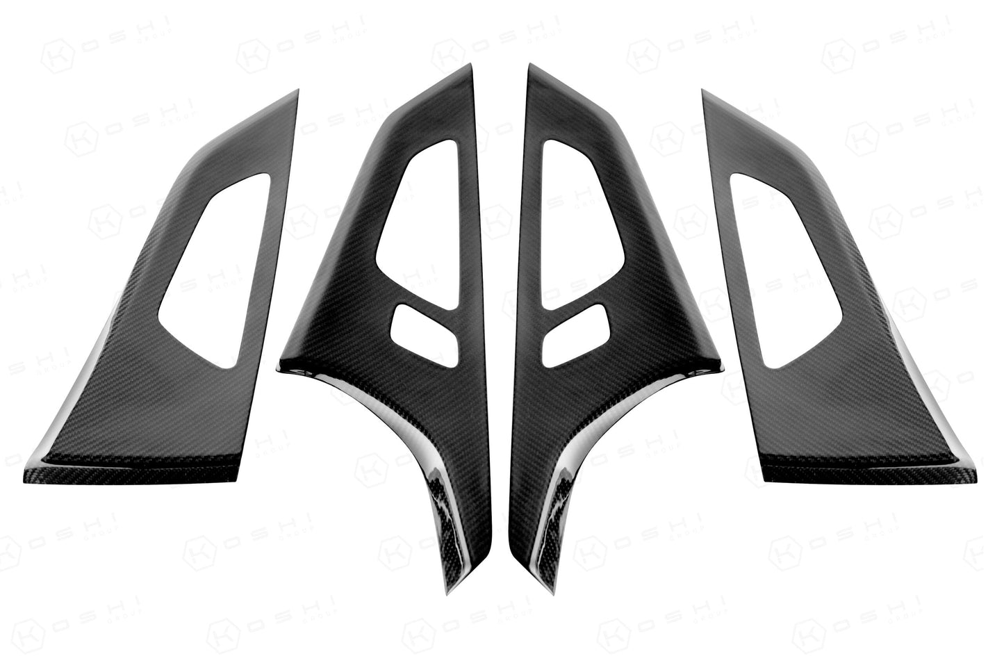 AUDI SQ8 SIDE DOOR TRIMS - Carbon Fibre