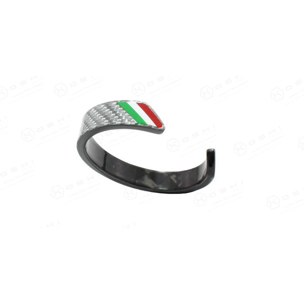 Bracelet White Italian Style - Carbon Fibre - Koshi Group Store