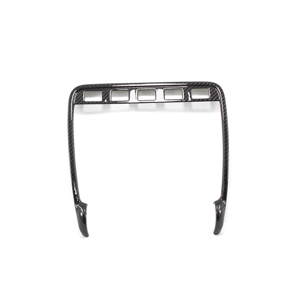 Porsche Cayenne Center Console Panel Trim - Carbon Fibre - TMC Motorsport