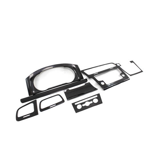 VW Golf MK7 Interior Center Console Cockpit Trim Kit - Carbon Fibre