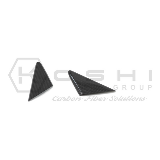 Porsche 911 GT3 Exterior Door Triangle  A Pillar - Carbon Fibre - Koshi Group Store