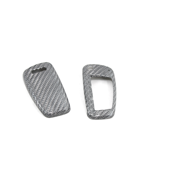 AUDI R8 Key Cover Fob White - Carbon Fibre