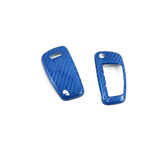 AUDI R8 Key Cover Fob Blue - Carbon Fibre - Koshi Group Store