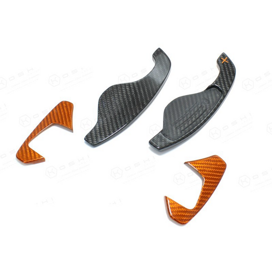 Jaguar F-Type R Paddles Orange - Carbon Fibre - TMC Motorsport