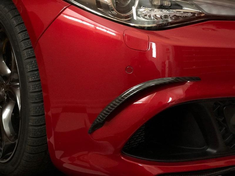 Alfa Romeo Giulia QV Extensive Bumper Air Intake - Carbon Fibre - TMC Motorsport