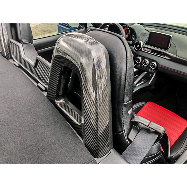 Abarth 124 Rear Seat Cover - Carbon Fibre Koshi Group Store
