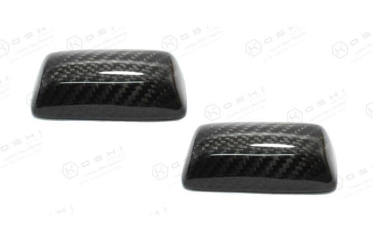 Abarth 500/595 Sabelt Seats Handle Cover - Carbon Fibre Koshi Group Store