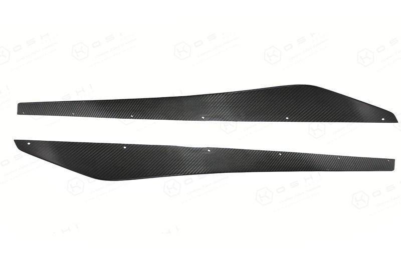 Abarth 500/595 Side Skirts - Carbon Fibre Koshi Group Store