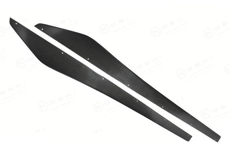 Abarth 500/595 Side Skirts - Carbon Fibre Koshi Group Store