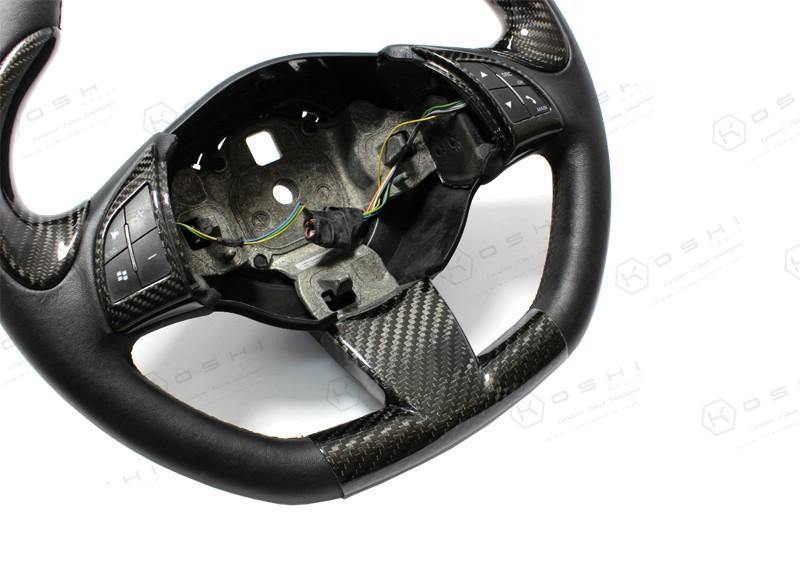 Abarth 500 Steering Wheel Lower Cover - Carbon Fibre Koshi Group Store