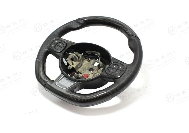 Abarth 595 Steering Wheel Trim - Carbon Fibre Koshi Group Store