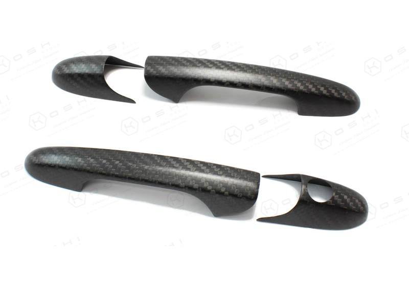 Abarth 500 / 595 / 695 Door Handles - Carbon Fibre - Abarth Tuning